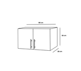Mueble aéreo de cocina 2 puertas Powerfik