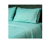 Juego de sábana microfibra king unicolor Ama de Casa