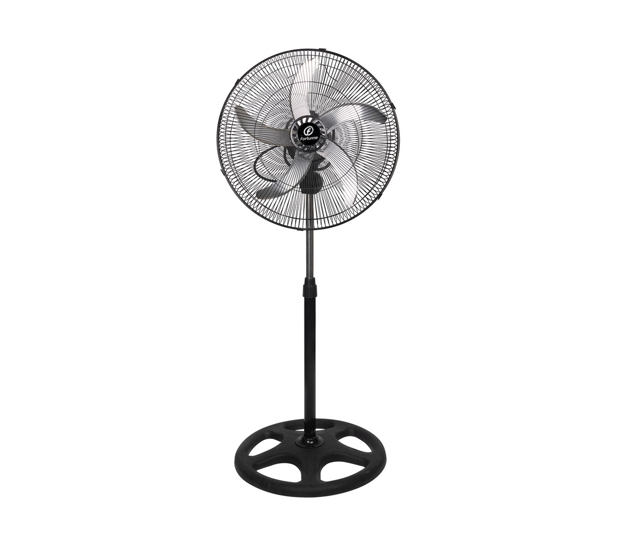 Ventilador de pedestal 5 aspas de metal Fortunne