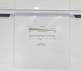 Nevera Top Mount sin escarcha plateado Bottom Mount