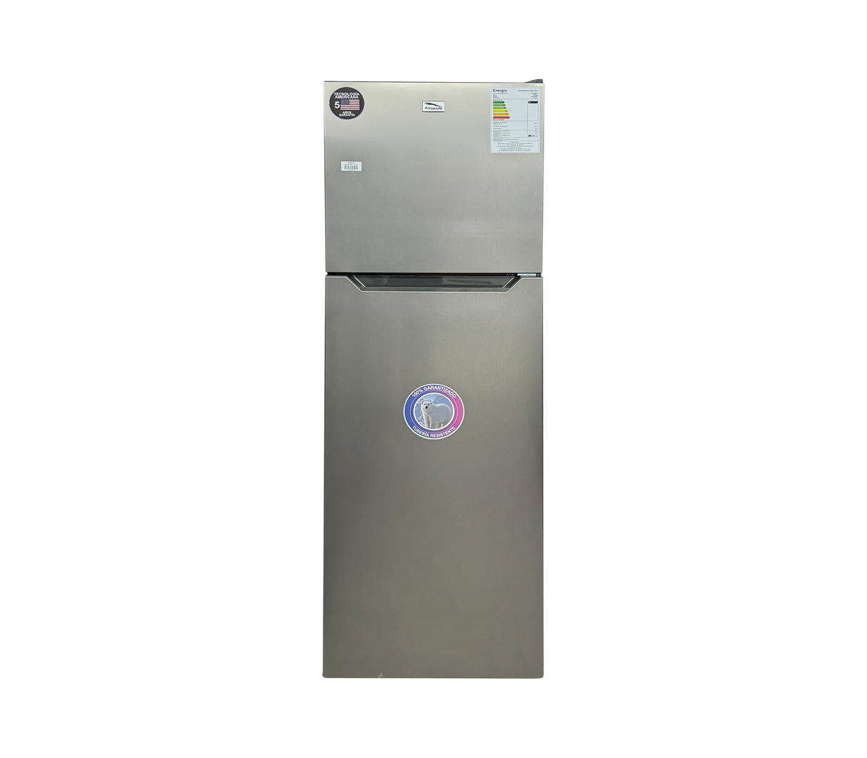 Nevera 2 puertas 10" 288Lts acero Jaguar