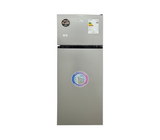 Nevera 2 puertas 9" 230Lts plateda Jaguar