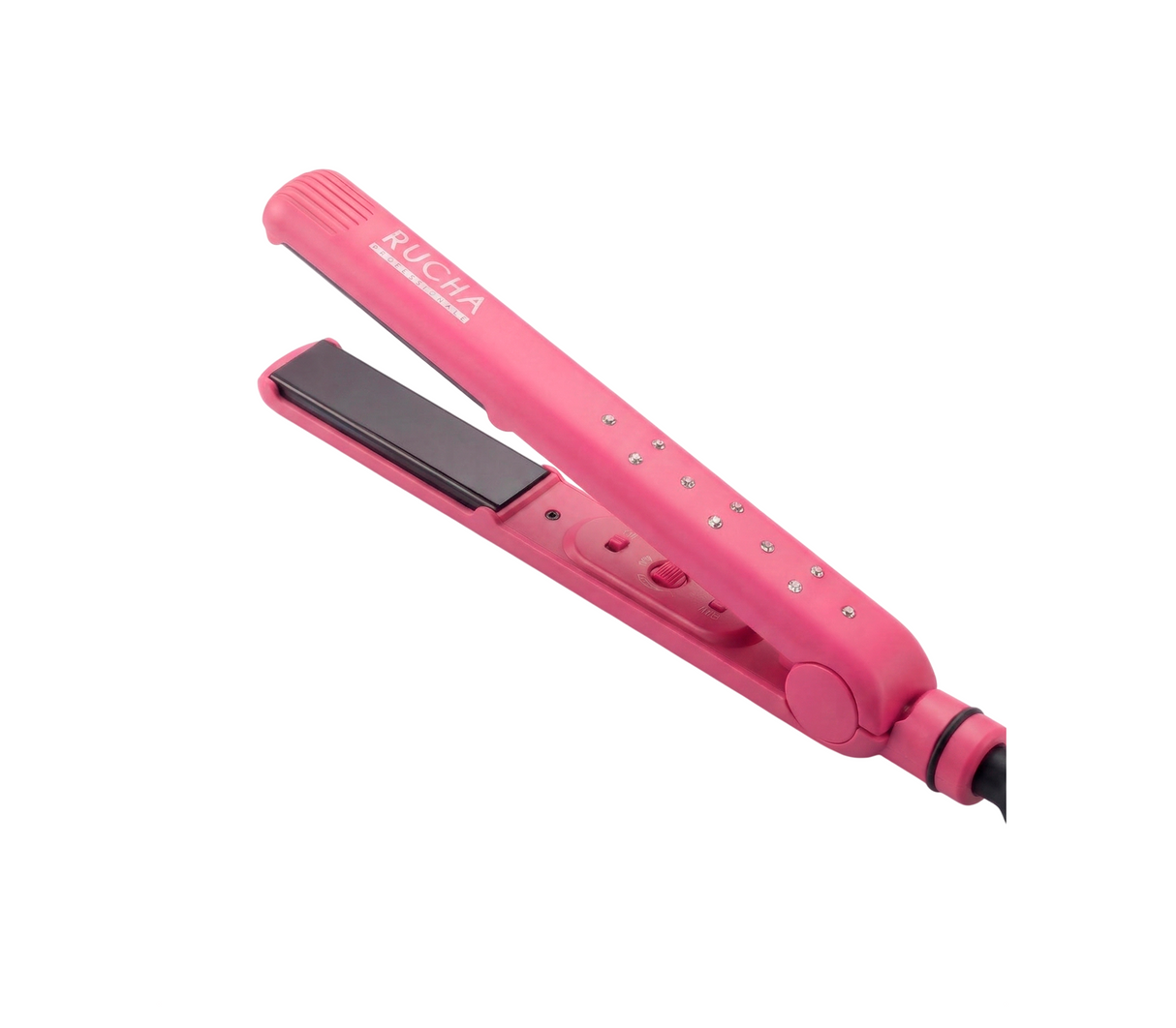 Plancha de cabello glow up colors 1" magenta Rucha