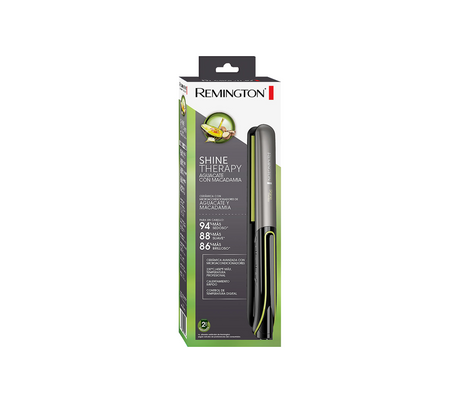 Plancha alisadora shine therapy aguacate Remington