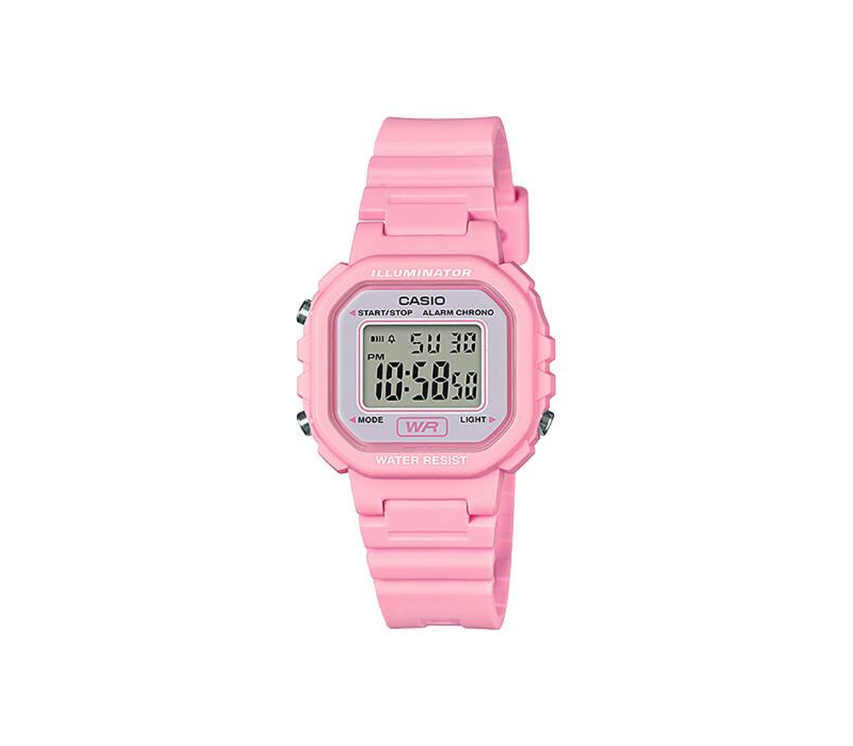 Reloj digital para dama rosado Casio