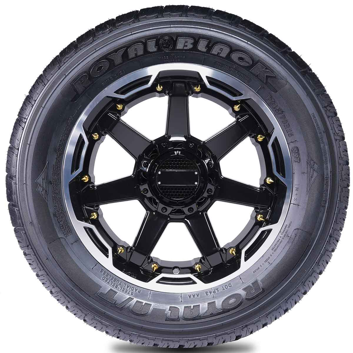 Neumático Rin 15 A/T P215/75R15 100T TL Royal Black
