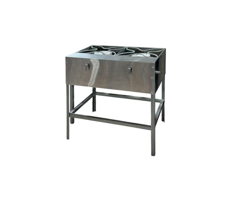 Reverbero a gas 2 hornillas Mod.Corto Forrado Baldirio