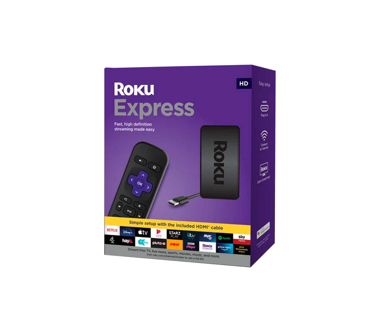 Roku Express Hd Streaming Media Player