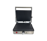 Sandwichera parrillera panini 1500W plateado Sankey