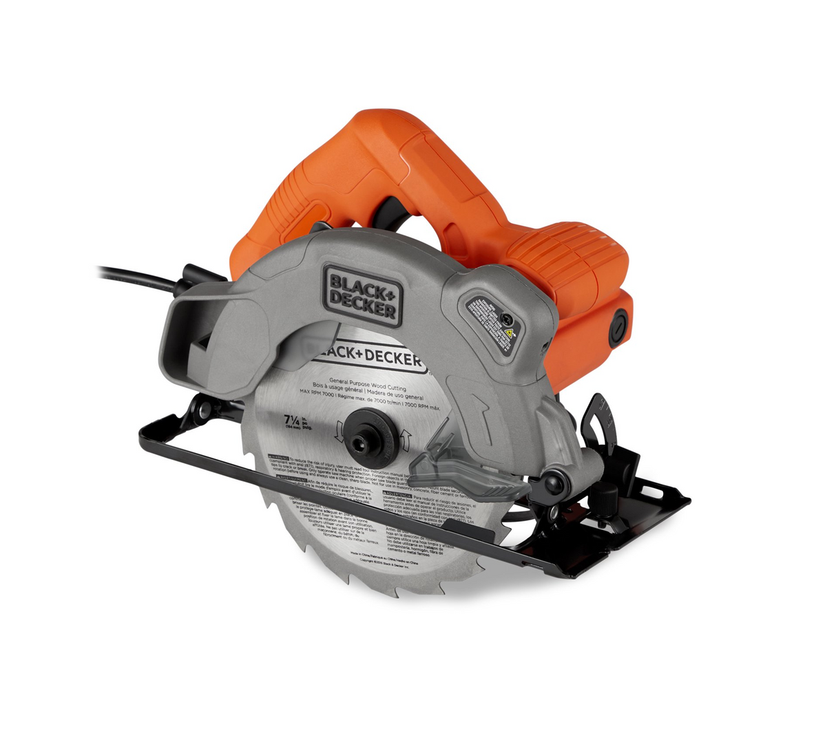 Sierra circular 7 1/4" con laser BDECS300C Black & Decker