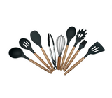 Juego de ollas Stak18 8 piezas + 9 utensilios Vetrux
