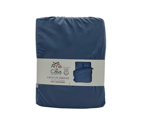 Sábana Matrimonial Unicolor Standar Ama de Casa