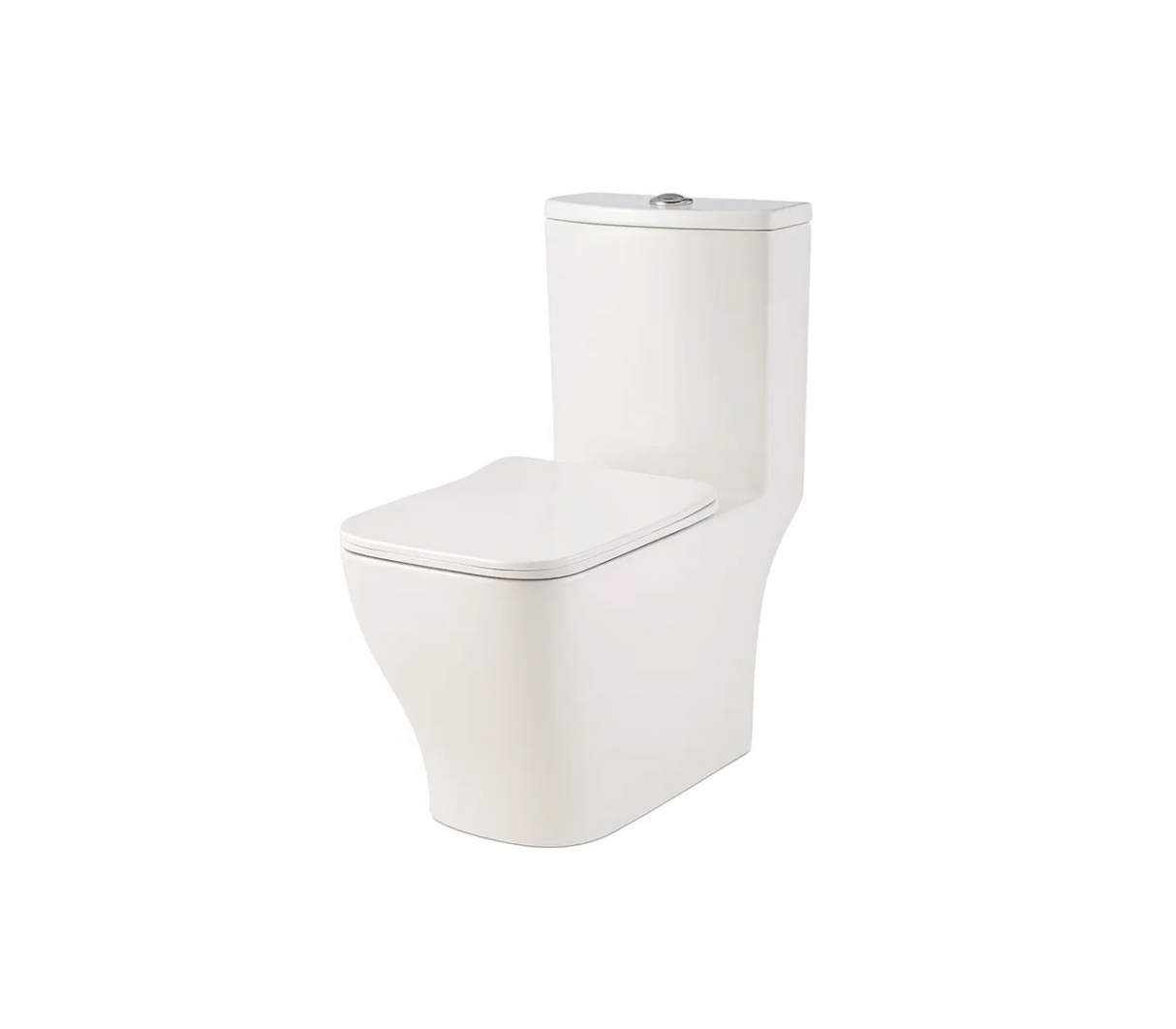 Sanitario 1 pieza tanque alto doble descarga blanco Unique Deco