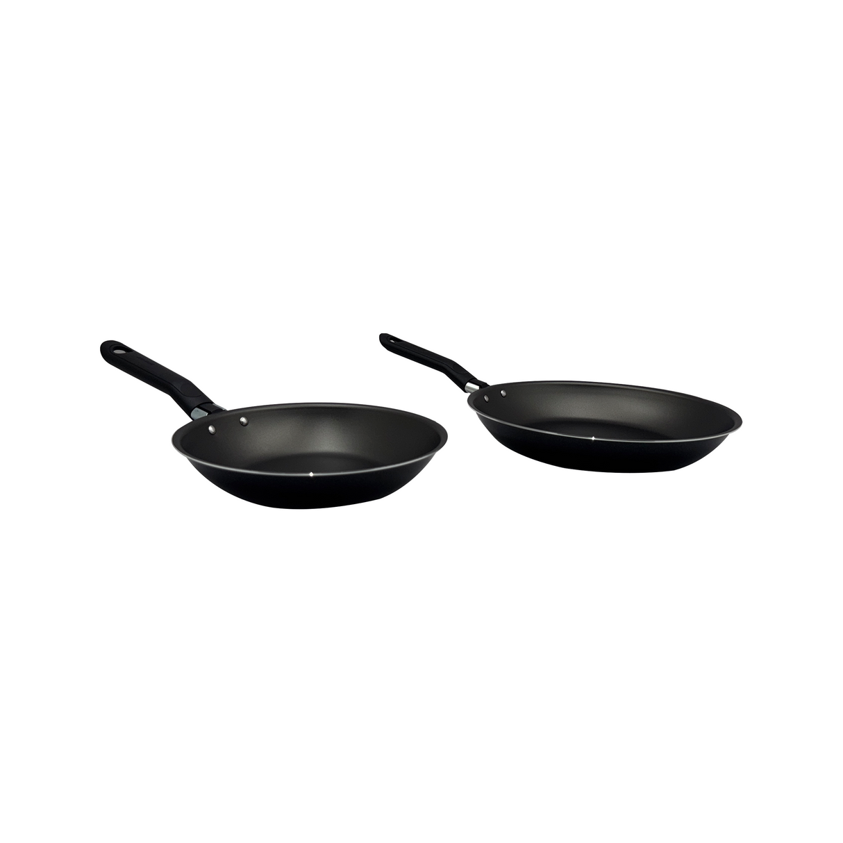 Set de sartenes 20cm-24cm ebony negro Brinox