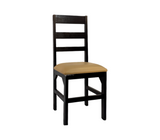 Silla para comedor victoria con tapizado bipiel beige Isabel