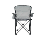 Silla playera plegable xxl comfort v2 con padding gris Ecology