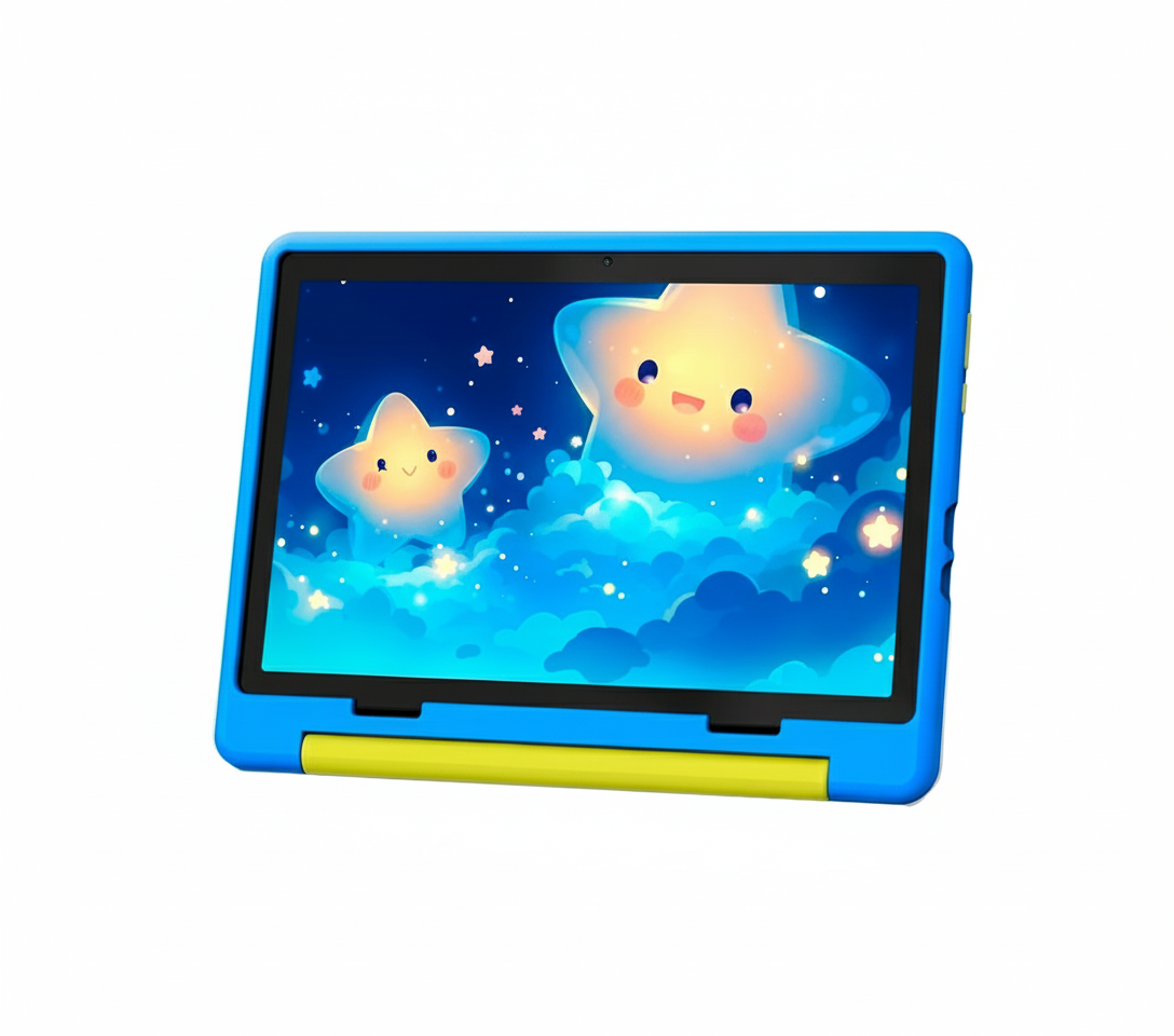 Tablet 10.1 pulgadas kids aumi ai os con forro 2/64gb blue/yellow Urao