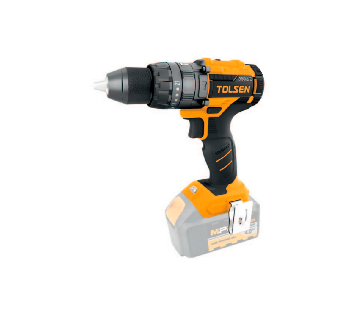 Taladro de impacto industrial inalámbrico 20V Tolsen