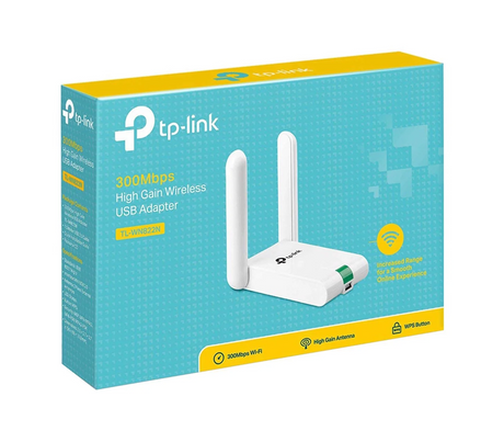 Tarjeta red USB 2ANT 300MBPS TLWN822N Tp-link