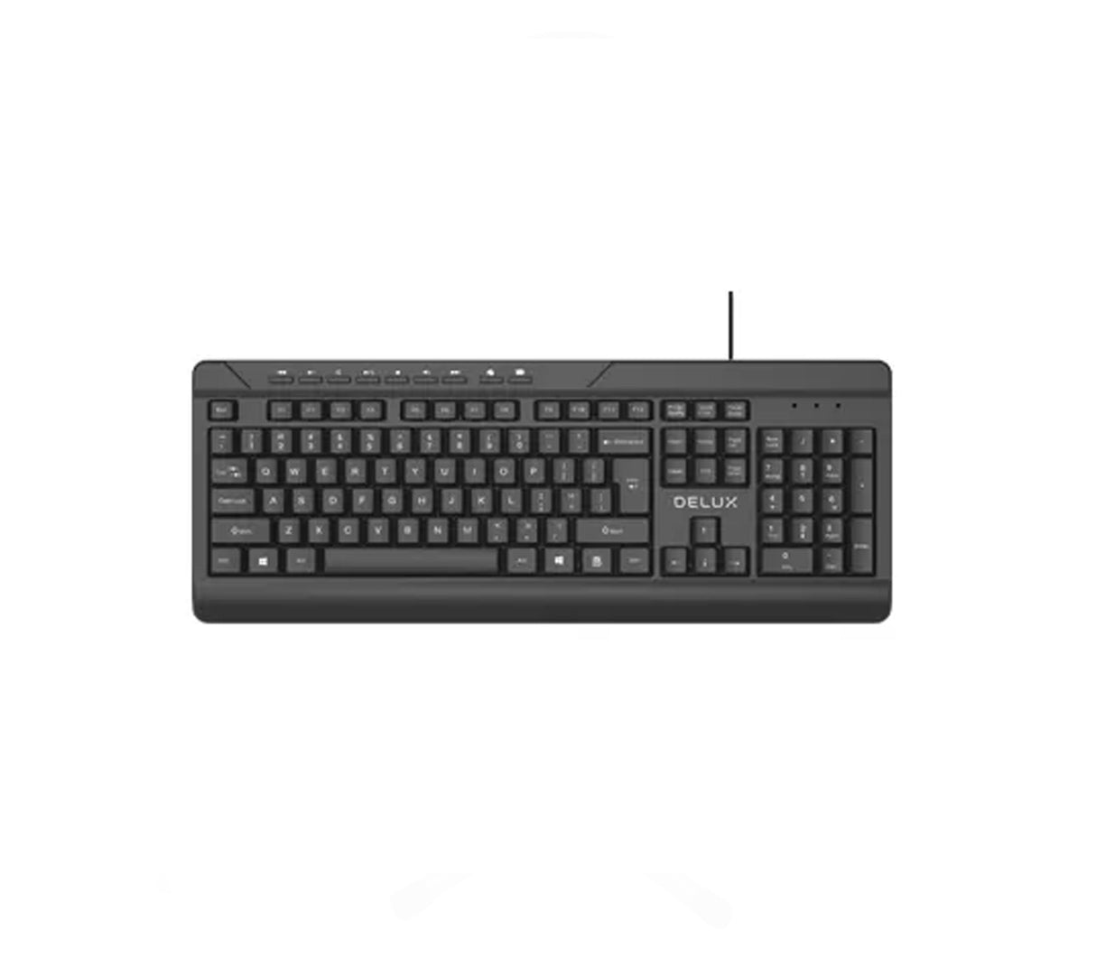 Teclado USB K7010U Black Delux