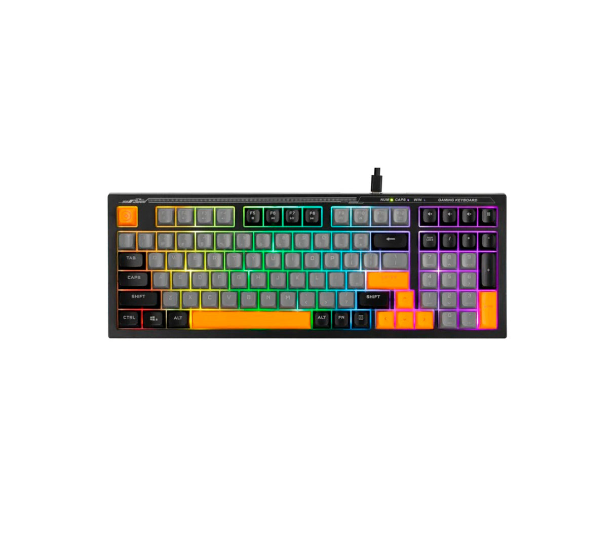 Teclado gaming K638B S50B de membrana Marvo