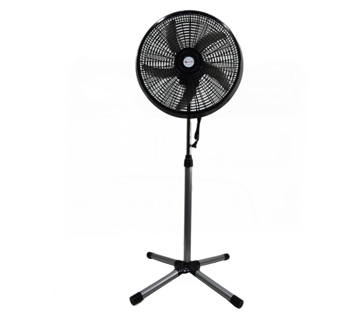 Ventilador de pedestal 18" 5 aspas Sj electrónicos