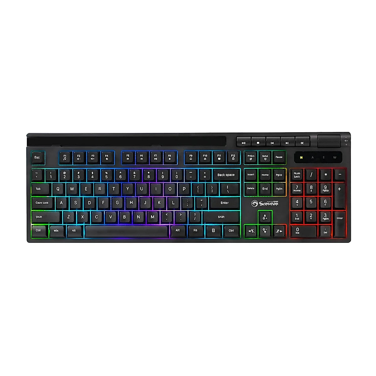 Teclado gaming K603 S40 de membrana Marvo