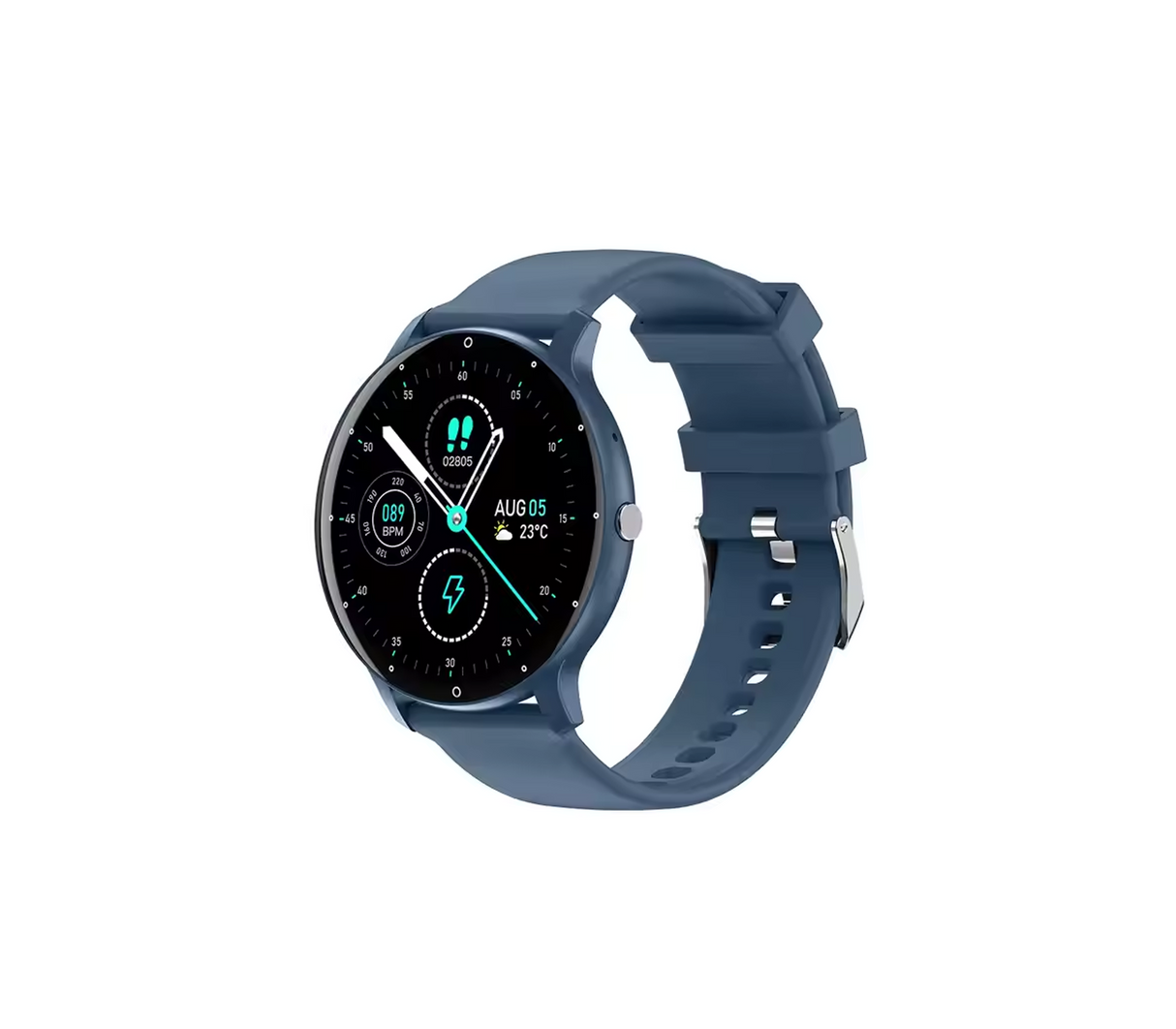 Reloj inteligente smartwatch Zl02cpro azul Powerfik