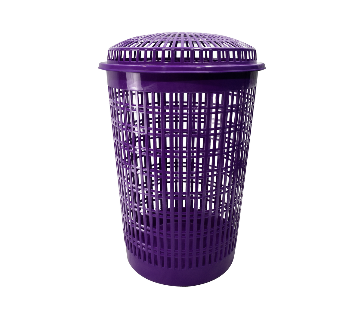Cesta de ropa redonda con tapa Alfa Hogar