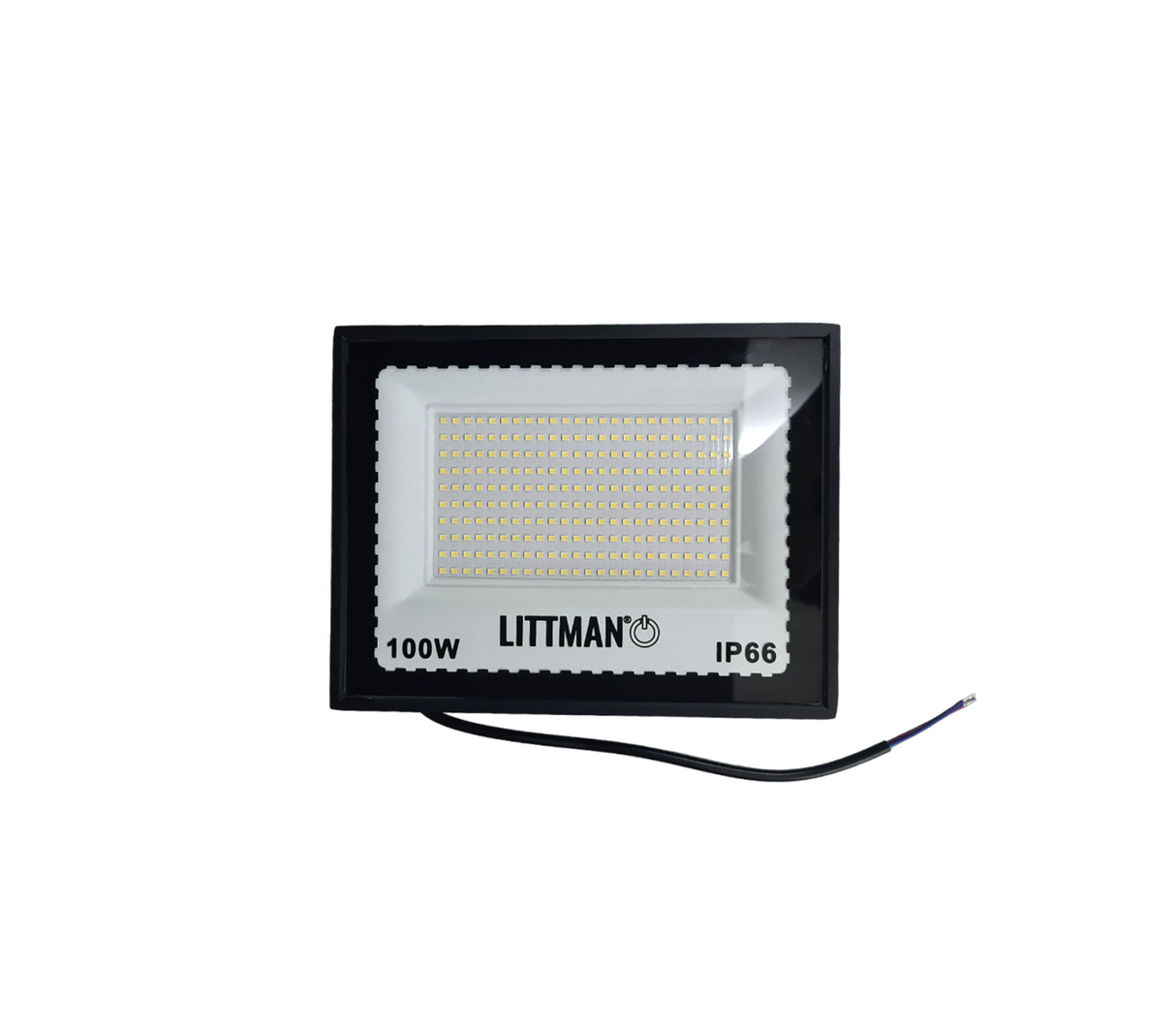Reflector led 100w ip66 negro/blanco Littman