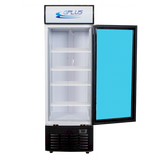 Nevera exhibidor vertical 9 pies sin escarcha 110v blanco/negro ref.nev1f Gplus