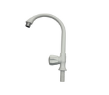 Llave para fregadero basic individual plástica Veracruz blanco Faguax