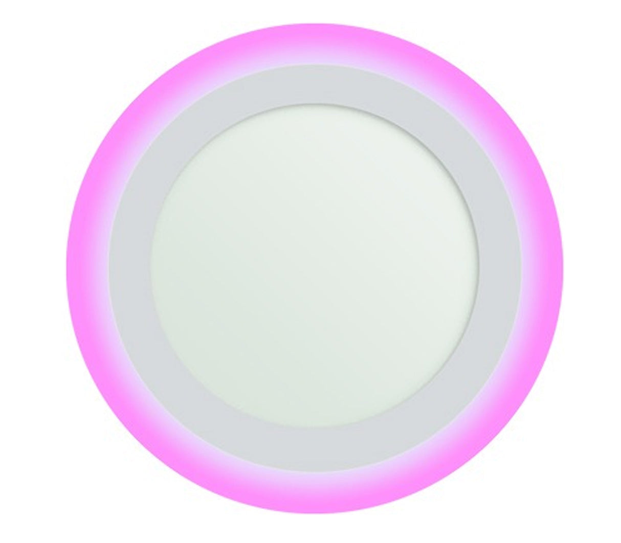 Panel LED redondo empotrable purpura Run