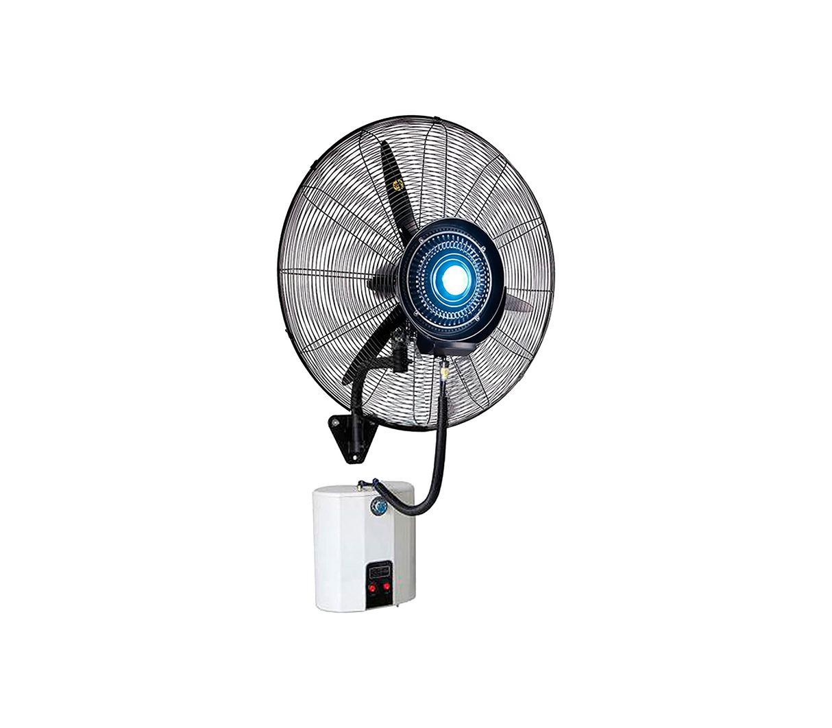 Ventilador industrial 26" con rociador de agua Roccia